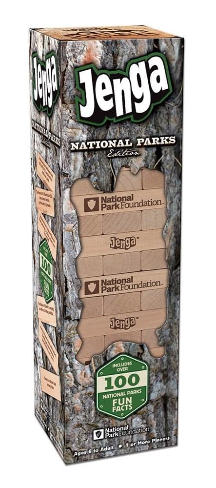 National Parks Jenga Block-Stacking Game product image 1 of 3