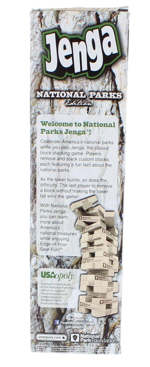 National Parks Jenga Block-Stacking Game product image 3 of 3
