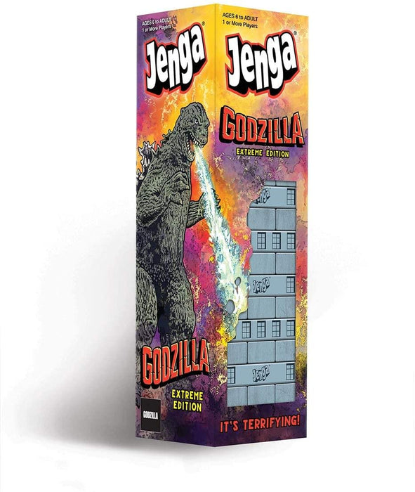 Godzilla Jenga Extreme Edition Stacking Game | 1+ Players