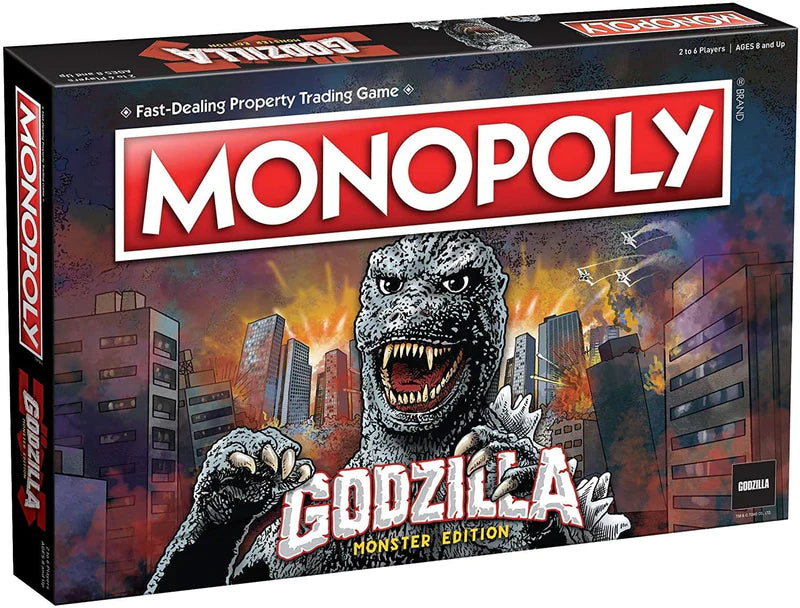 Godzilla Monopoly Board