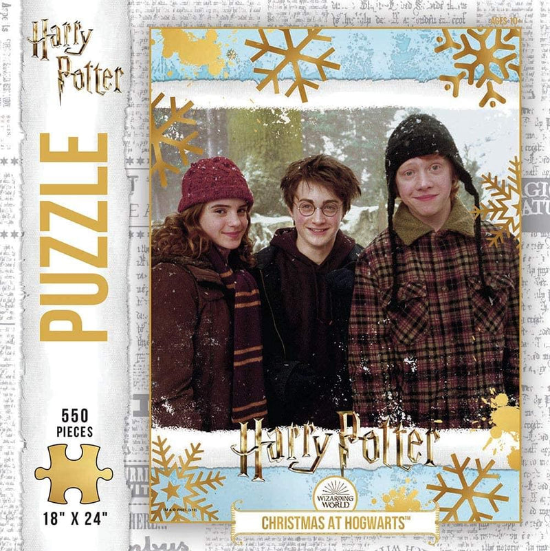 Harry Potter Christmas at Hogwarts 550 Piece Jigsaw Puzzle product image 2 of 4