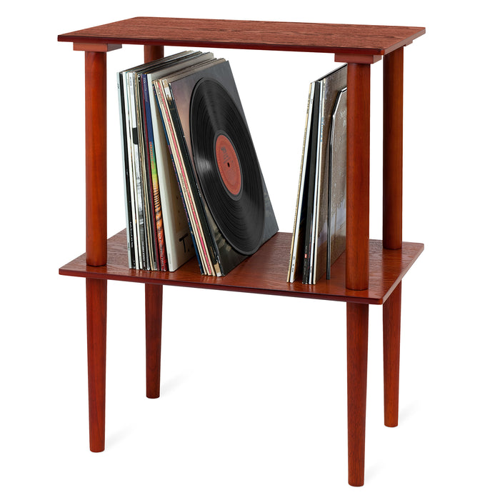 Victrola Wooden Stand with Record Holder