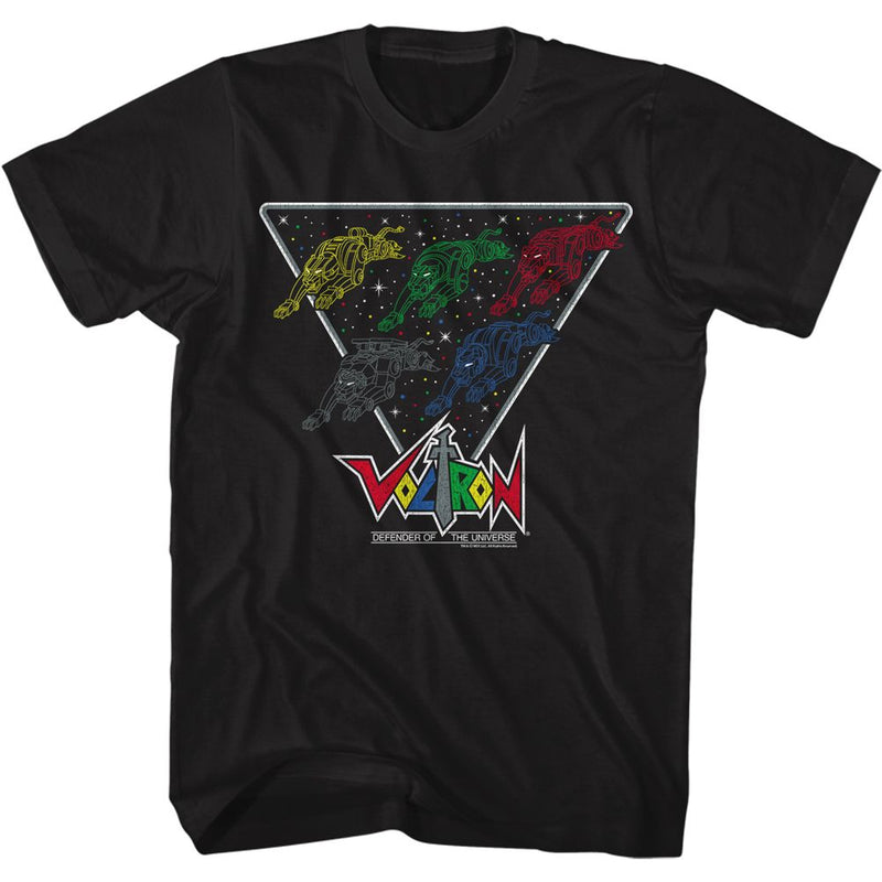 T-Shirt featuring design named Voltron - Lion Formation