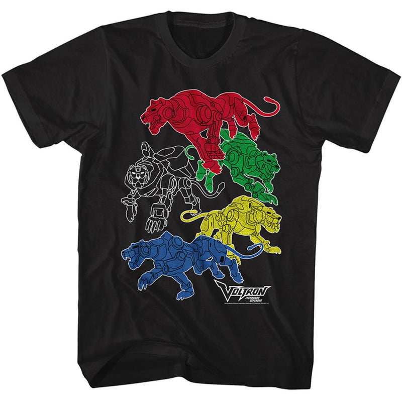 T-Shirt featuring design named Voltron - Lions