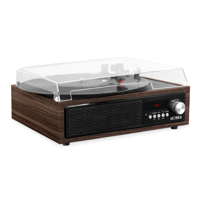 Victrola 3-in-1 Bluetooth Record Player with Built in Speakers and 3-Speed Turntable