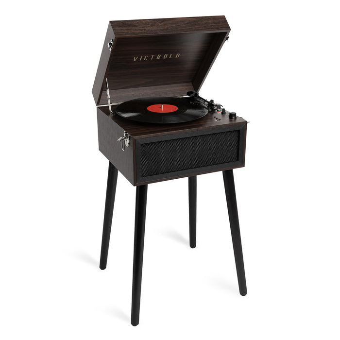 Victrola Liberty Bluetooth Record Player Stand with 3-Speed Turntable