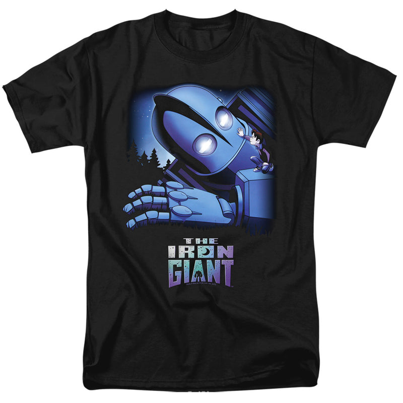 T-Shirt featuring design named The Iron Giant - Giant and Hogarth, product image 1 of 2