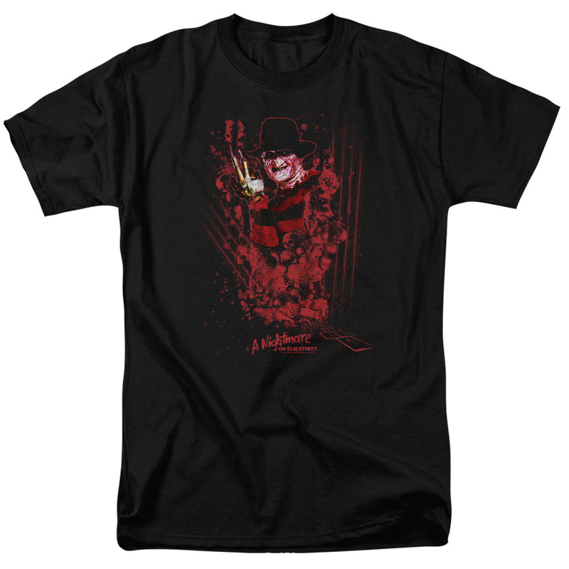 T-Shirt featuring design named Nightmare on Elm Street - One, Two, Freddy's Coming for You, product image 1 of 2