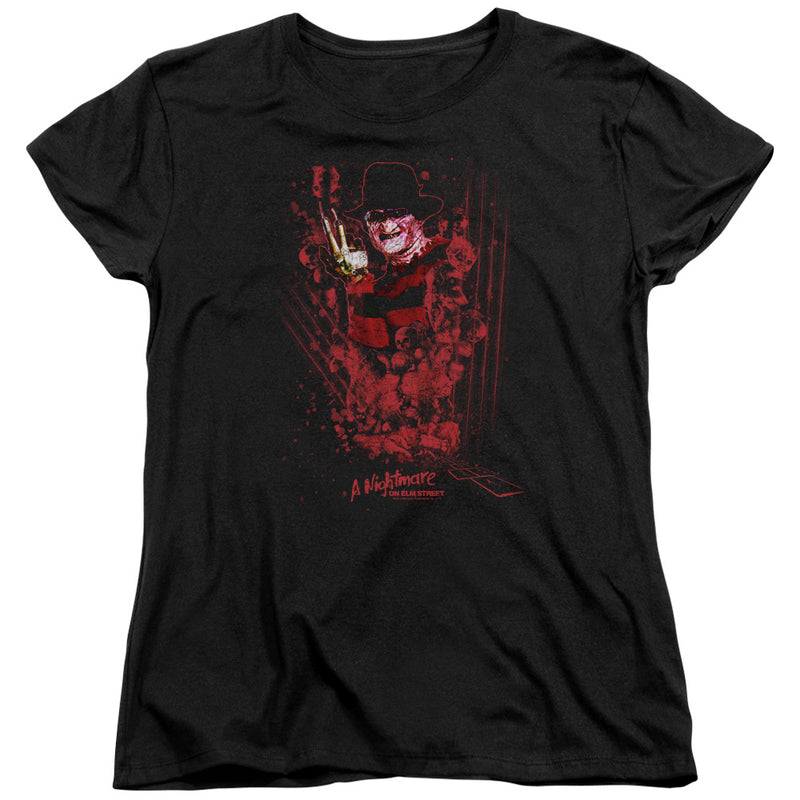 T-Shirt featuring design named Nightmare on Elm Street - One, Two, Freddy's Coming for You, product image 2 of 2