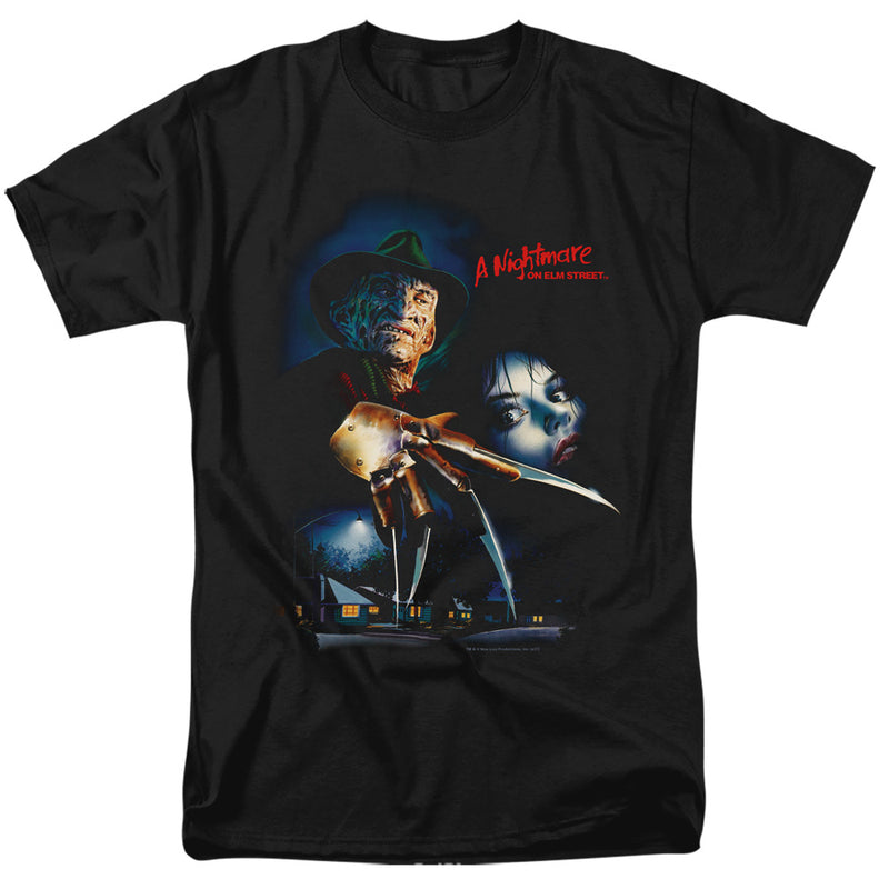 T-Shirt featuring design named Nightmare on Elm Street - Elm Street Poster, product image 1 of 2