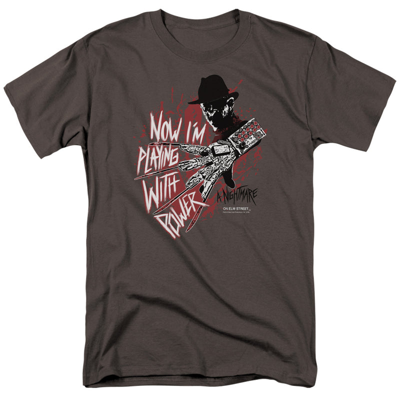 T-Shirt featuring design named Nightmare on Elm Street - Playing with Power, product image 1 of 2