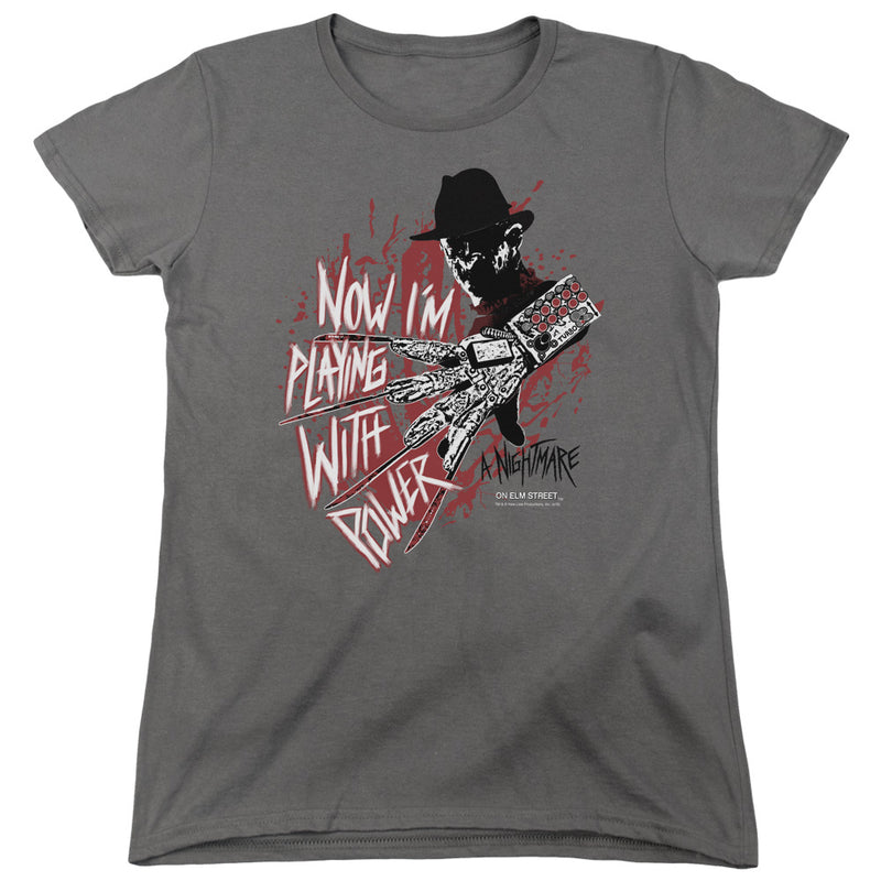 T-Shirt featuring design named Nightmare on Elm Street - Playing with Power, product image 2 of 2