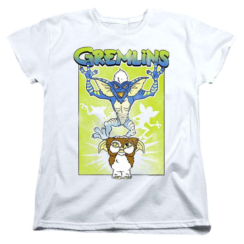 T-Shirt featuring design named Gremlins - Be Afraid (White), product image 2 of 2