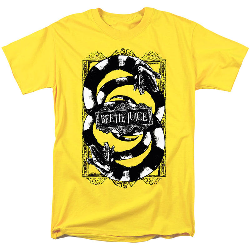 T-Shirt featuring design named Beetlejuice - We Got Worms (Yellow)