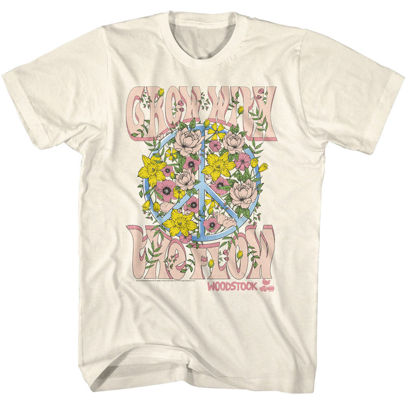 Woodstock - Grow with the Flow (Tan)