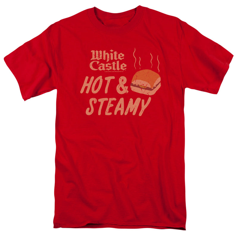 T-Shirt featuring design named White Castle - Hot & Steamy, product image 1 of 2