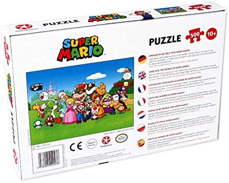 Mario and Friends 500 Piece Jigsaw Puzzle