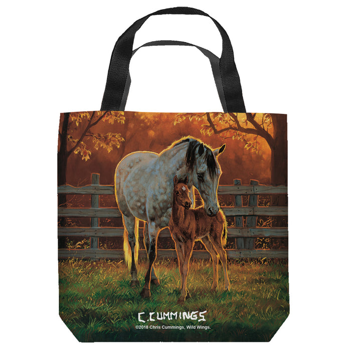 Nature Scenes - Mother and Child Tote Bag