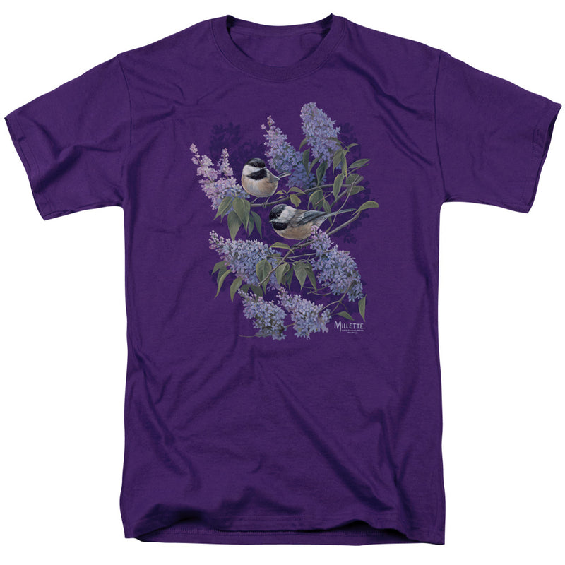 Wild Wings - Chickadees and Lilacs