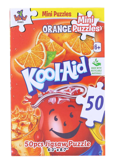 Kool-Aid 50 Piece Mini Jigsaw Puzzle | Orange