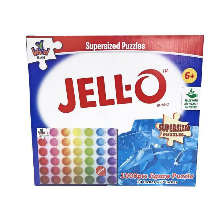 Jell-O 1000 Piece SuperSized Jigsaw Puzzle