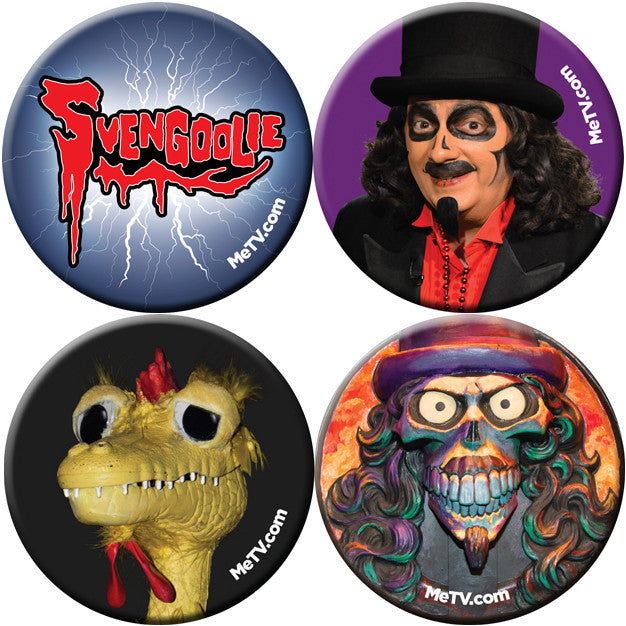 Limited Edition Svengoolie® and Kerwyn™ Buttons: Set 1