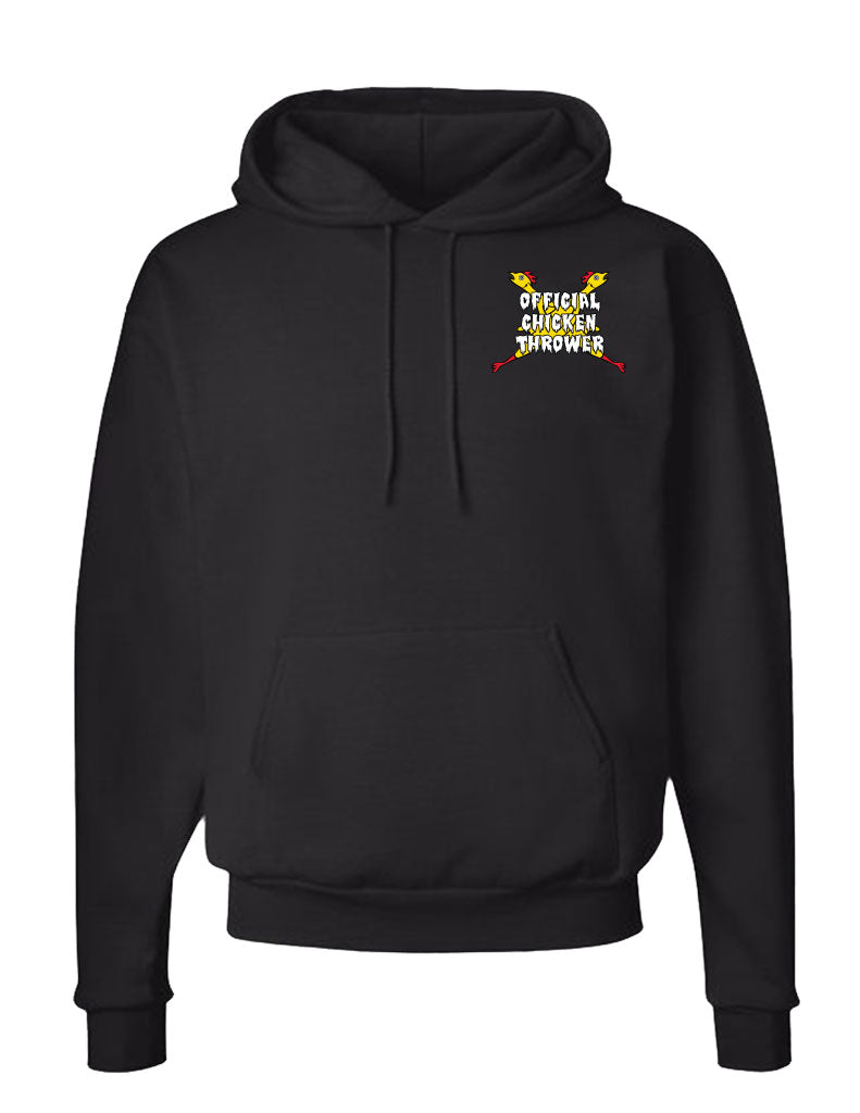 Svengoolie® Official Chicken Thrower Pull-over Hoodie — MeTV Mall