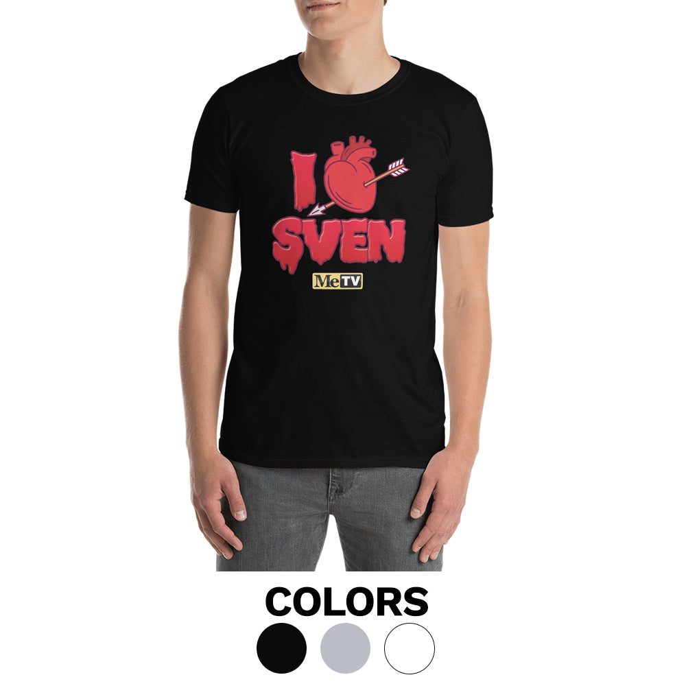 STUDIOSEVEN I'mSEVEN? Tシャツ i-heart-sven-t-