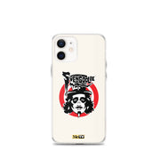 Cream iPhone case featuring Svengoolie target logo in center and "MeTV" logo at bottom.