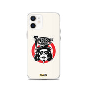 Cream iPhone case featuring Svengoolie target logo in center and "MeTV" logo at bottom.