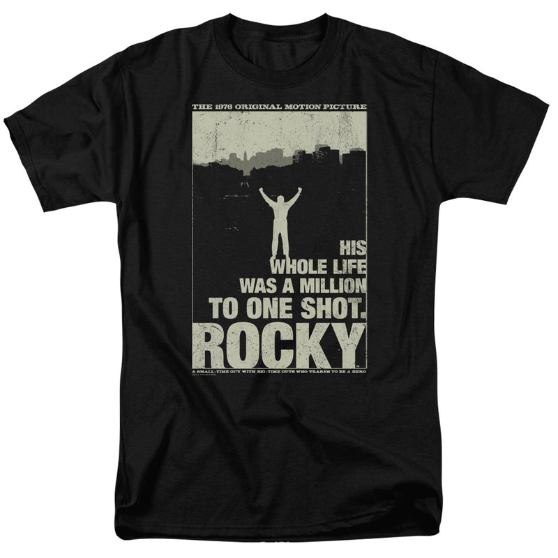 T-Shirt featuring design named Rocky - Silhouette, product image 1 of 2