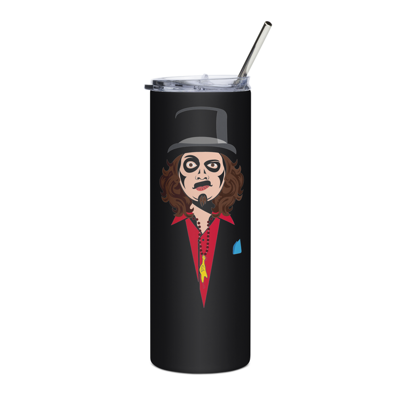 Svengoolie® 20 oz Stainless Steel Tumbler with Straw