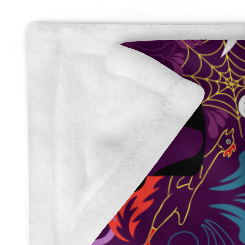 Svengoolie® "Film & Floral" Throw Blanket